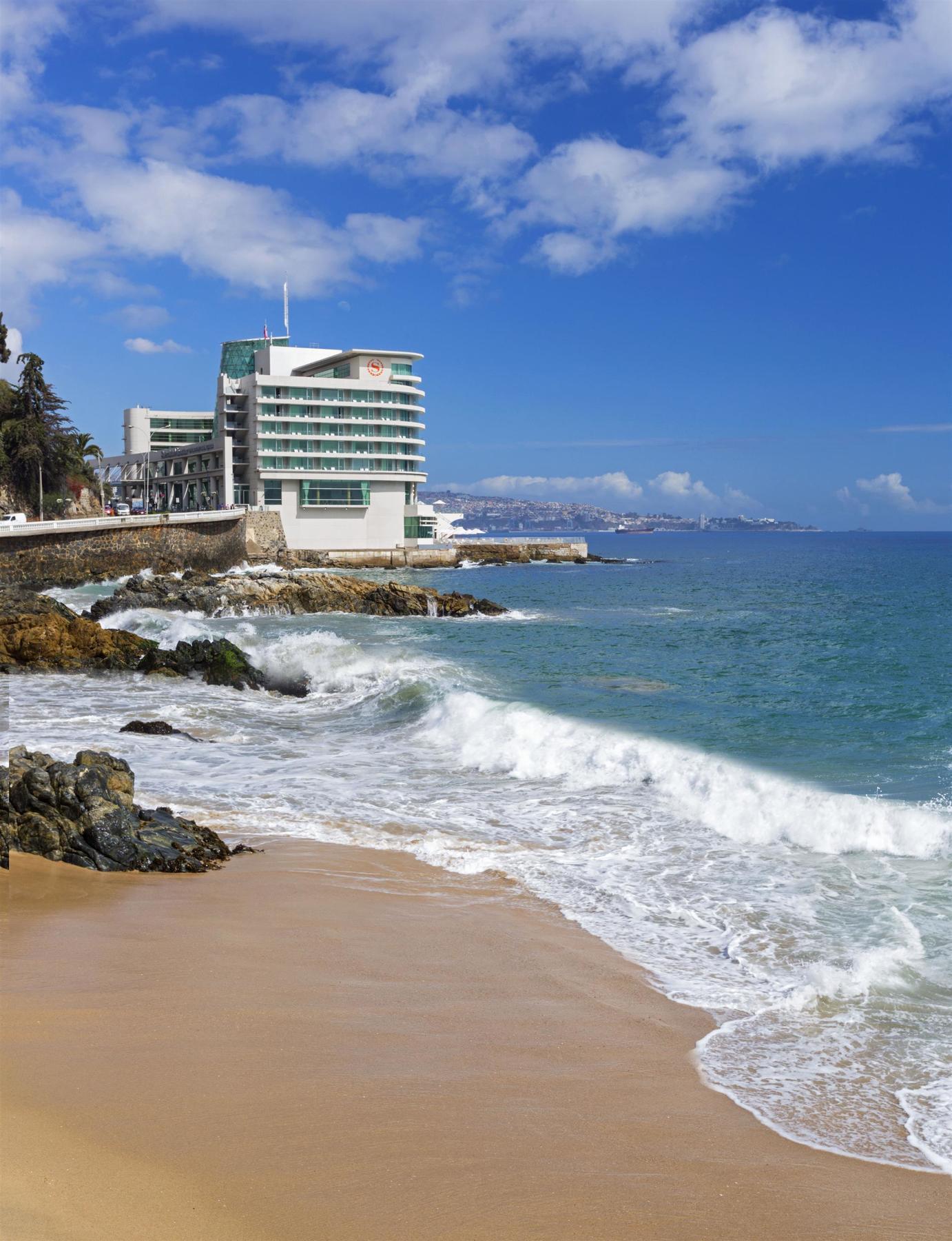 Sheraton Miramar Hotel & Convention Center Винья-дель-Мар Экстерьер фото The beach of the Hotel